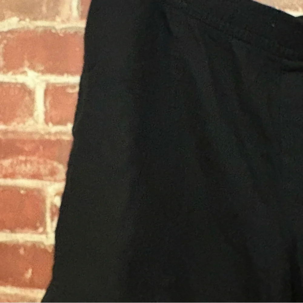 Old Navy Black High-Waist linen Casual Shorts - Picture 6 of 7